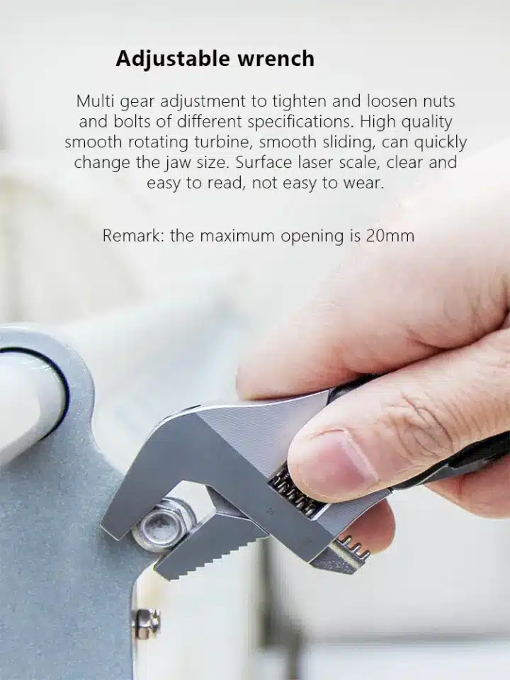 Xiaomi MarsWorker Multifunctional Combination Car Wrench Knife Six Functions Tools MSHW001 2