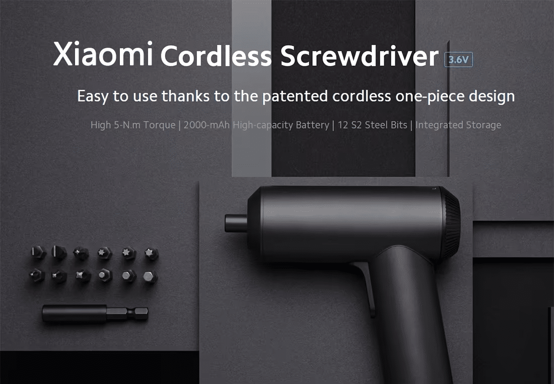 Xiaomi Mijia Electric Screwdriver Gun 2
