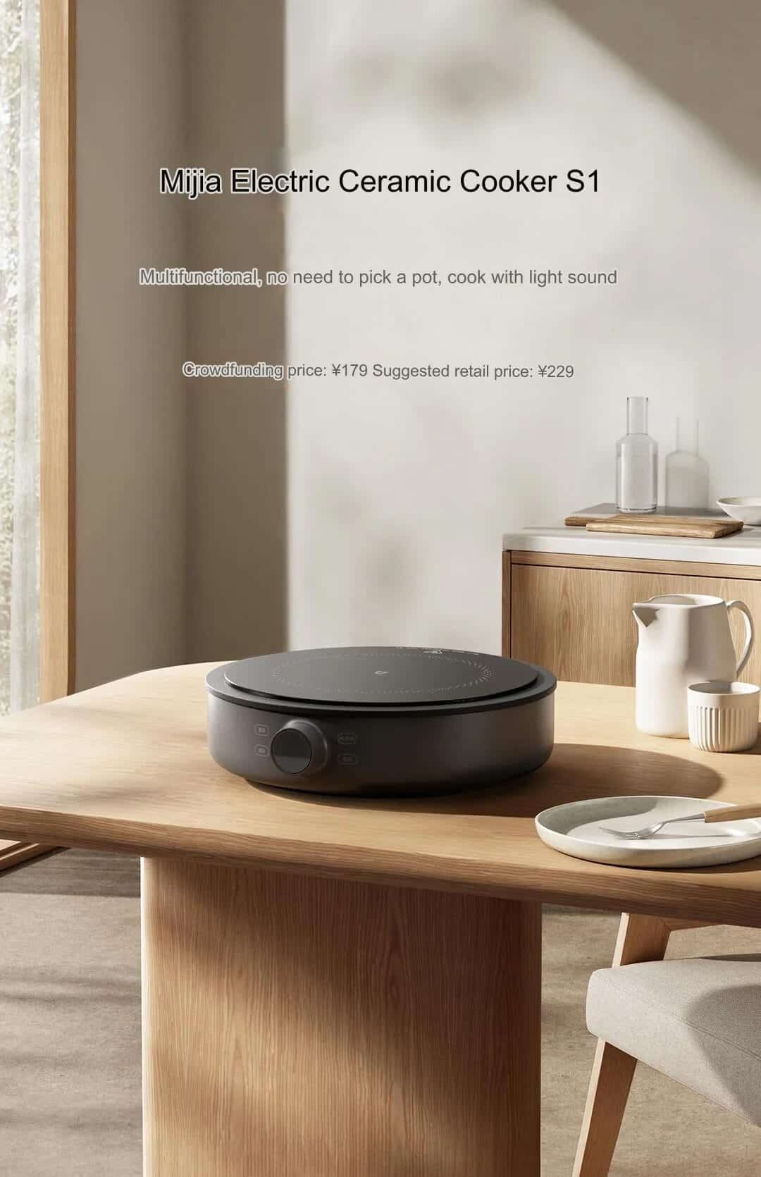 Xiaomi Mijia S1 Electric Ceramic Cooker 2