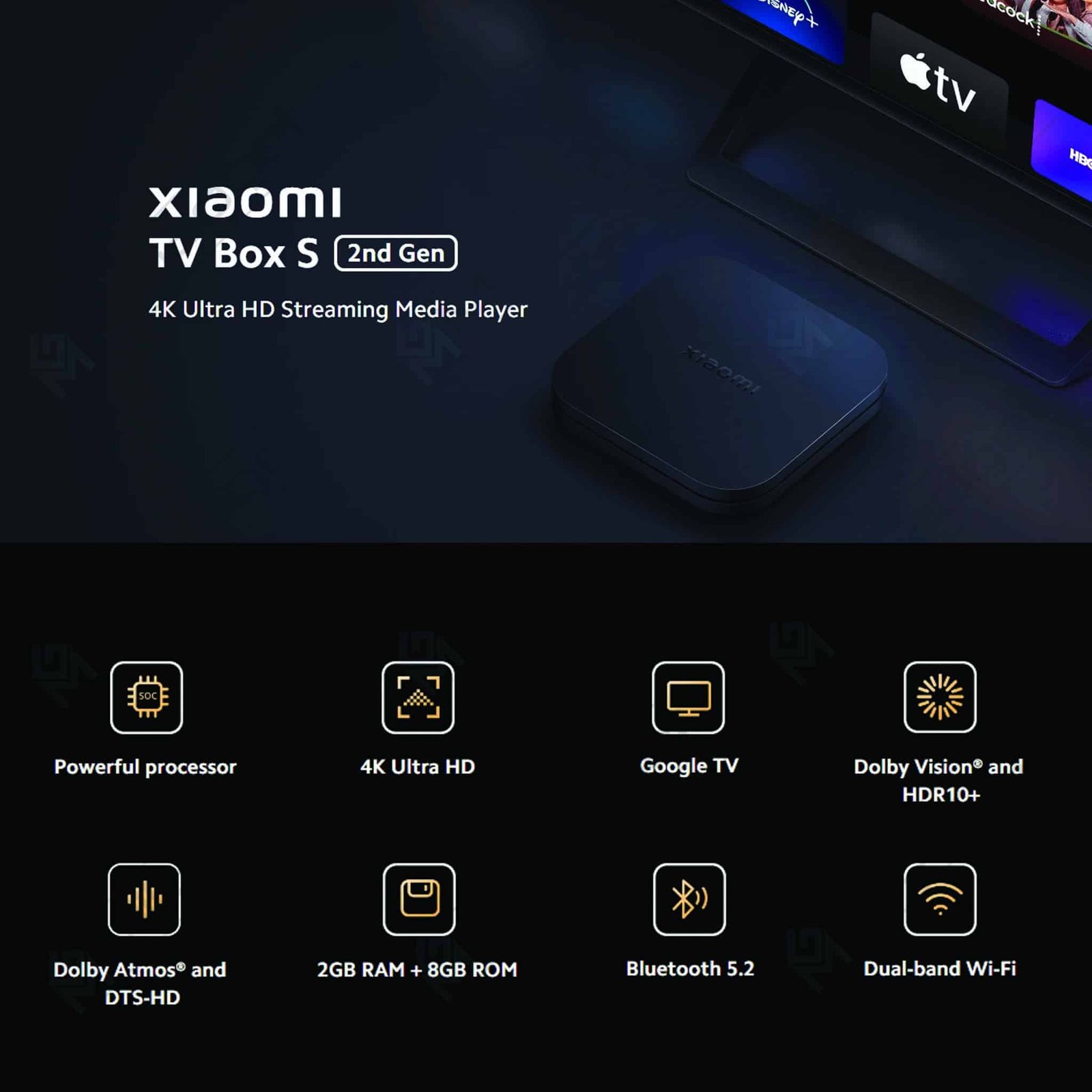 Xiaomi TV Box S 2nd Gen 4K 2