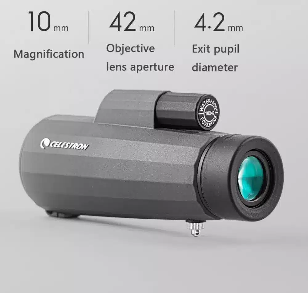 xiaomi celestron 10x hd geometric monocular telescope large wide angle fmonocular 4
