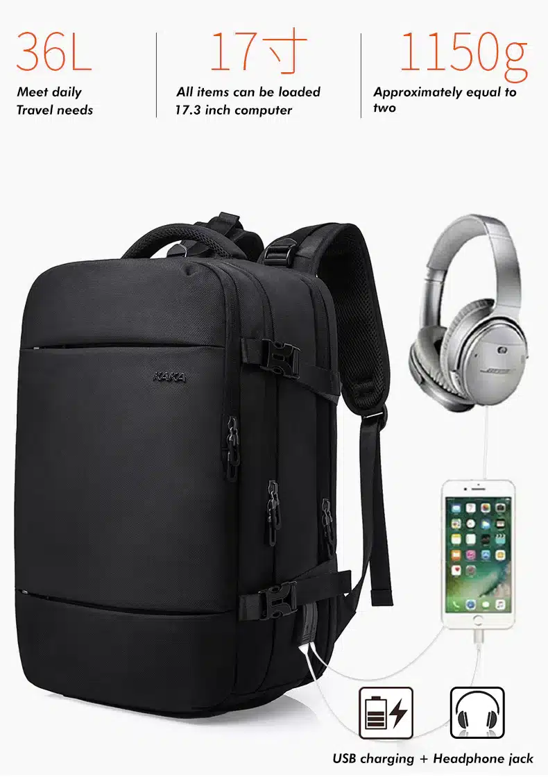 BANGE 813 Big Backpack 15.6″ Laptop 2