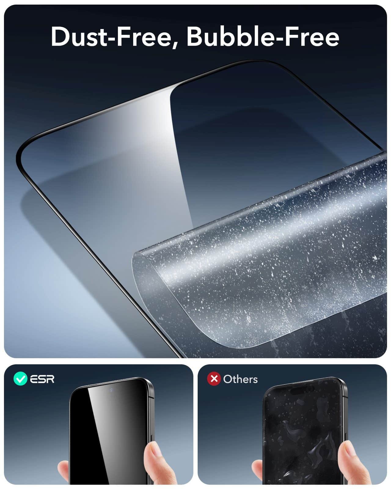 ESR Armorite Ultra Tempered Glass Screen Protector for iPhone 3