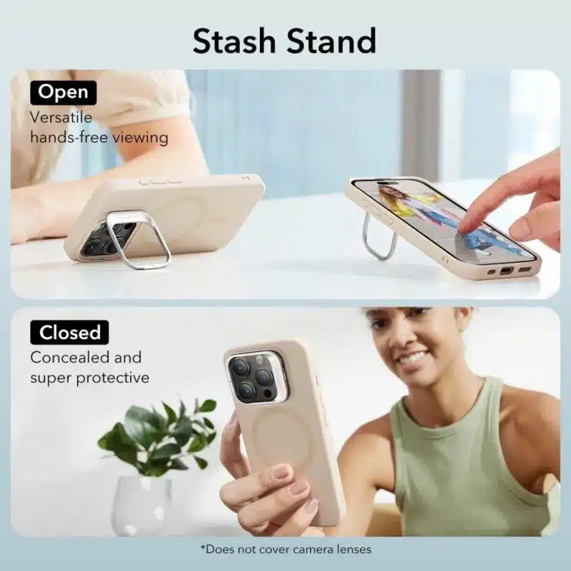 ESR Cloud Soft Case with Stash Stand HaloLock For iPhone 5
