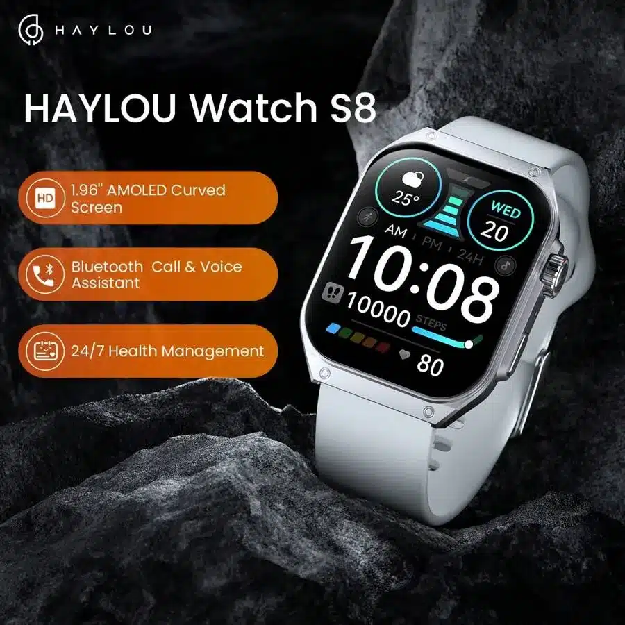 HAYLOU Watch S8 AMOLED CURVED Screen Smart Watch 1 HAYLOU Watch S8 AMOLED CURVED Screen Smart Watch 3