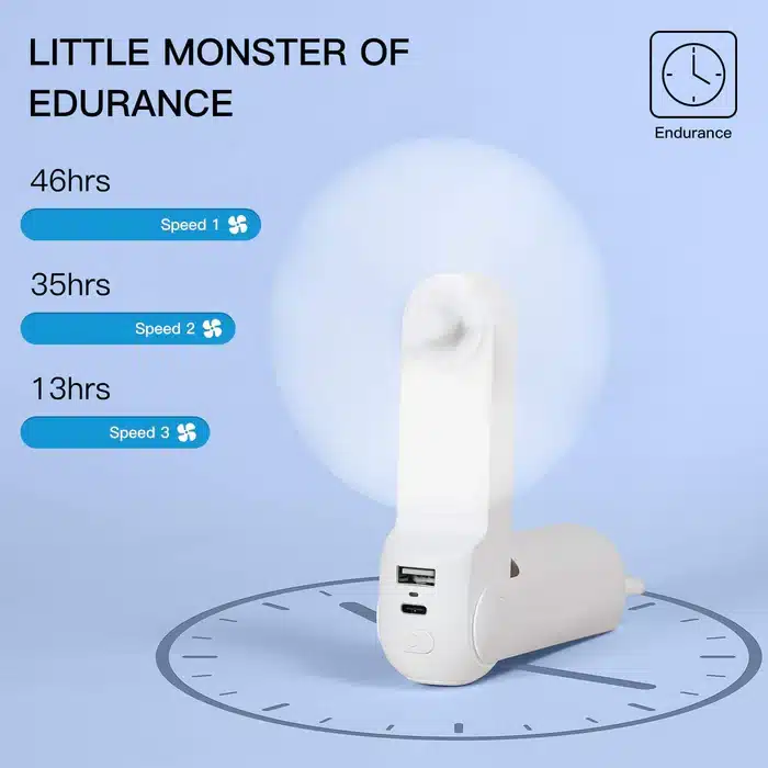 JISULIFE Handheld Fan Life 8 3