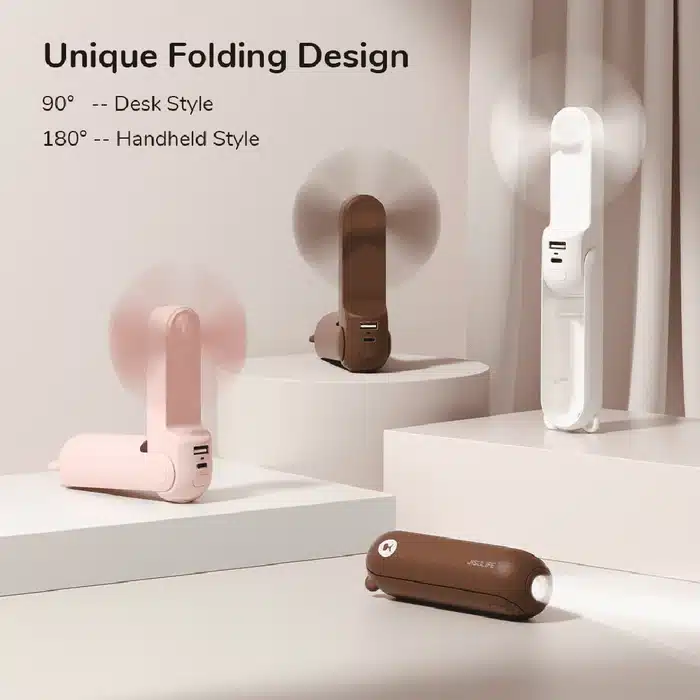 JISULIFE Handheld Fan Life 8 5