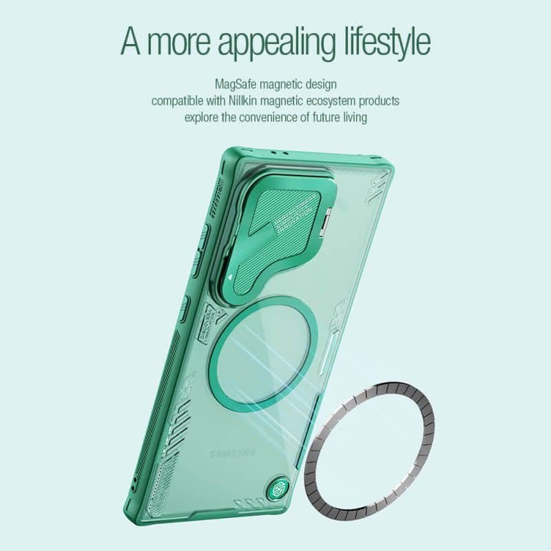 Nillkin Iceblade Prop Magnetic MagSafe Camera protective Cover Case for Samsung Galaxy 1