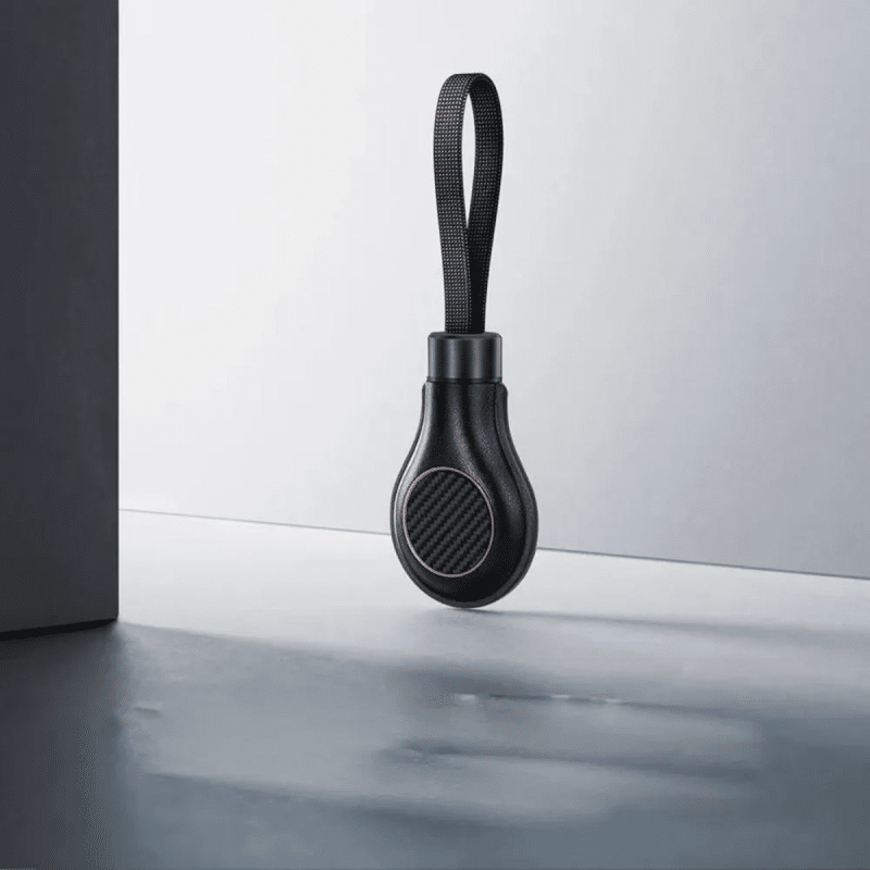 Pitaka Apple AirTag Case with Built in MFi USB C to Lightning Cable PitaTag for Cable 2