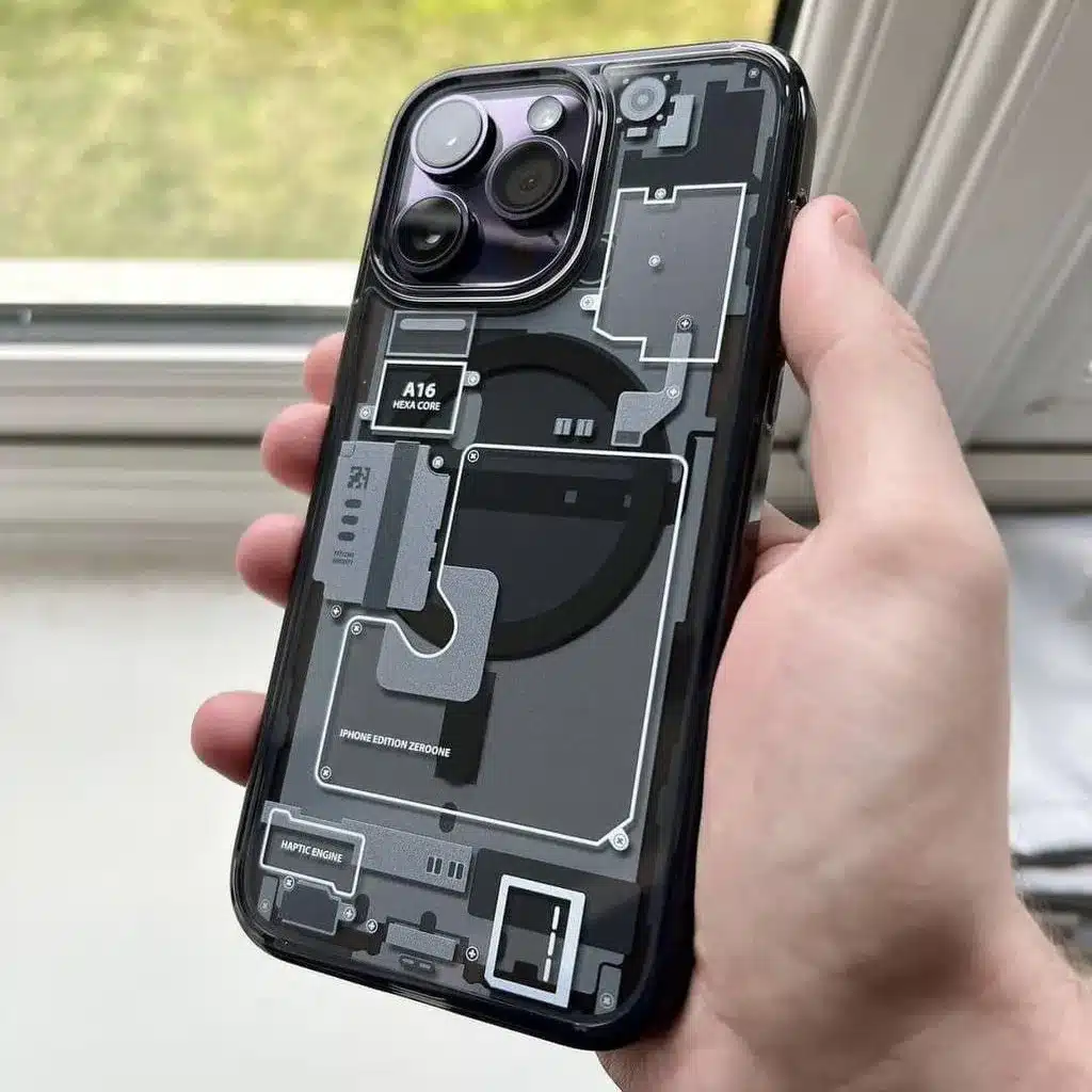 Trendy Ultra Hybrid Zero One MagFit Applicable Case for iPhone 1