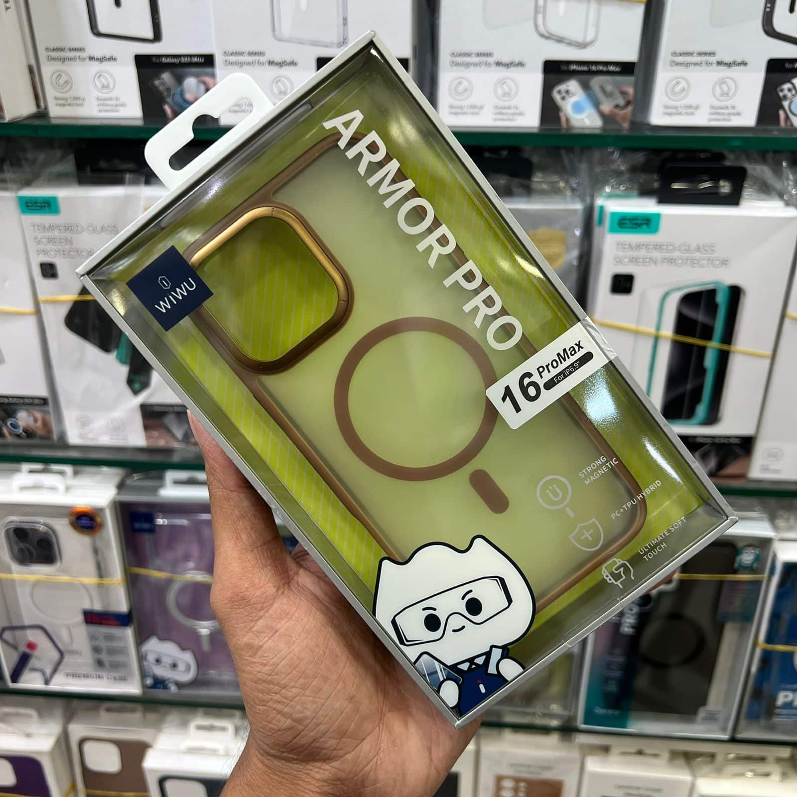 WiWU Armor Pro Magnetic Case for iPhone 16 Pro Max 1