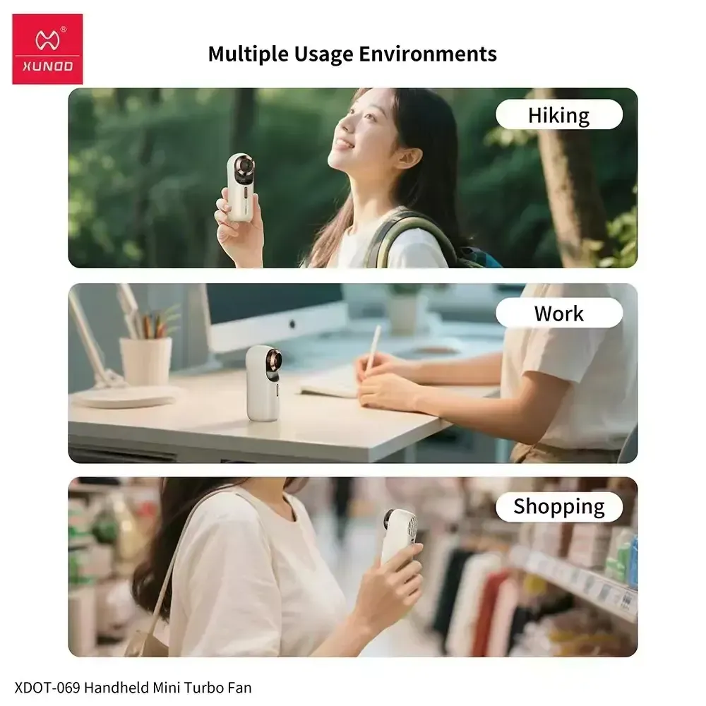 Xundd XDOT 069 Handheld Mini Turbo Fan 1