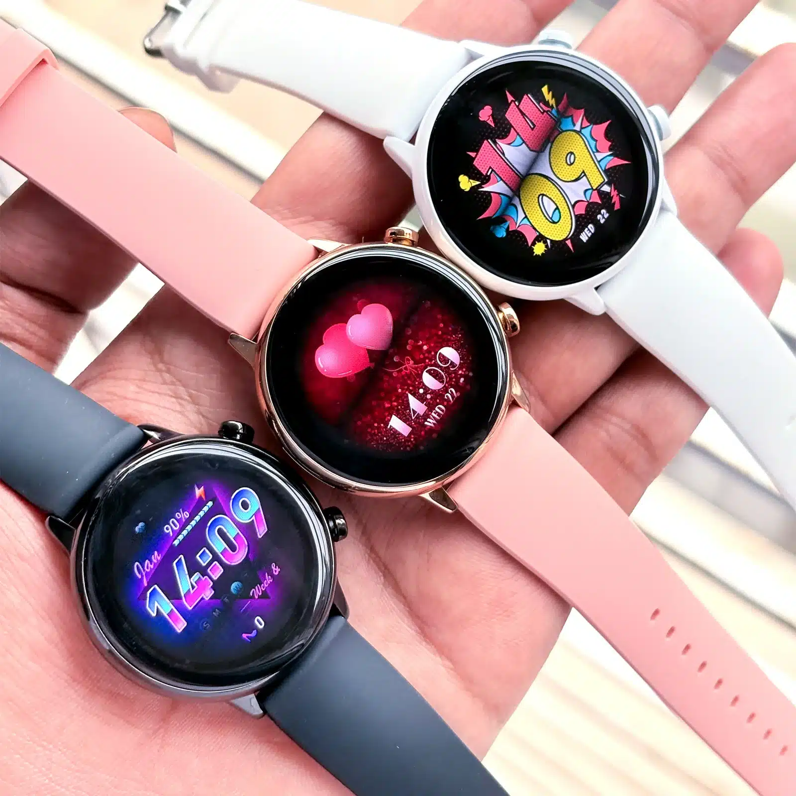 YES Aurora Fit Smart Watch AMOLED Display 3 1