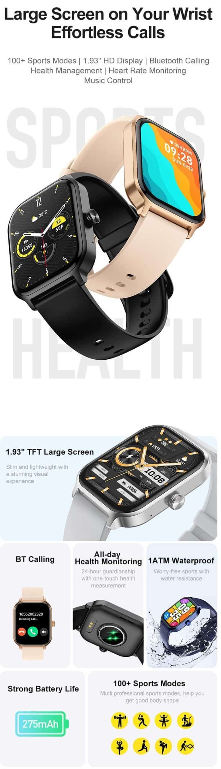 YES Neo Fit Smartwatch 2 scaled