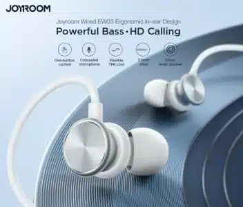JOYROOM JR EW03 Wired Series In Ear Metal Wired Earbuds