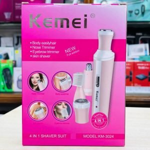 Kemei KM 3024 4in1 Rechargable Shaver Suit For Women