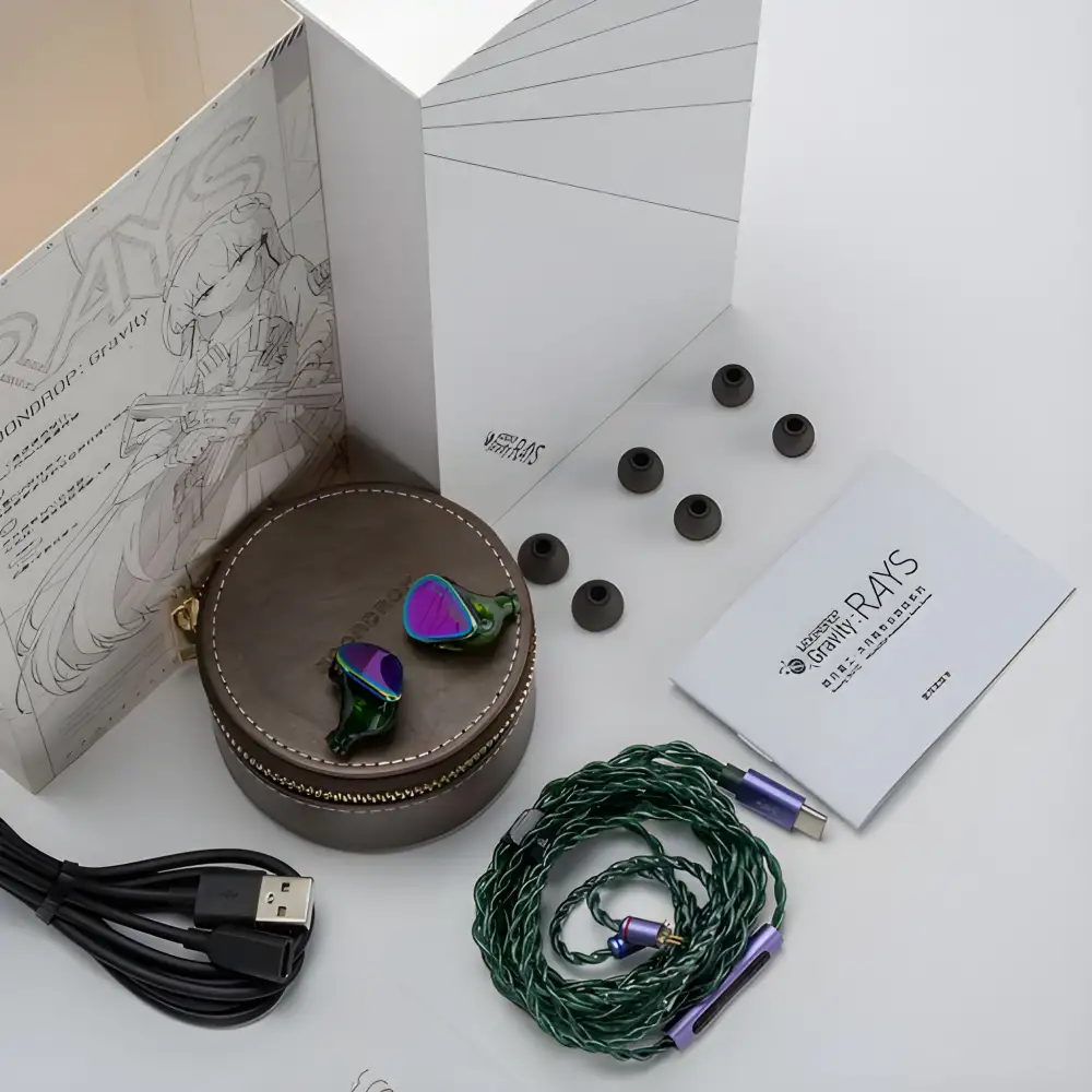 MOONDROP RAYS 1DD1Planar In ear Headphone