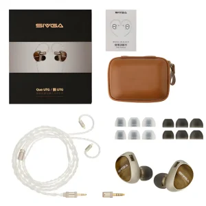 Sivga Que UTG Flat Glass Diaphragm Dynamic Driver IEMs