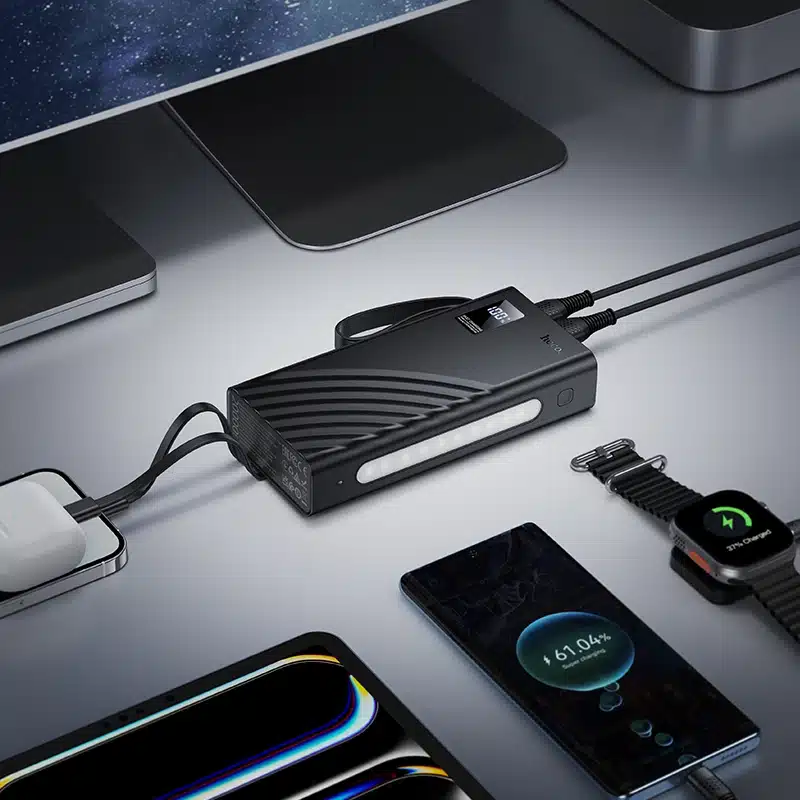 J152 Pro 80000mAh Power Bank 65W PD Fast Charging LED Lamp 3