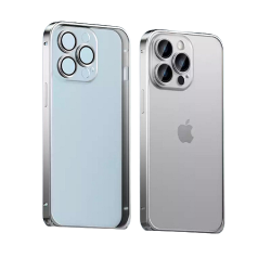 QUCASE Metallic Plating Full Lens Protector Case For iPhone