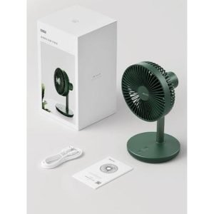 JISULIFE FA13P Oscillating Extendable Desk Fan 8000mAh 3