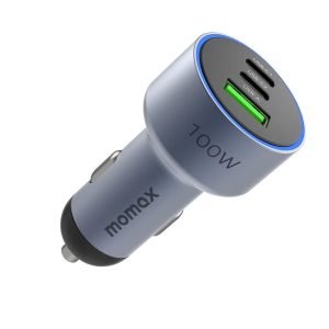 Momax UC17 MoVe 100W Triple Fast Charge Car Charger 3