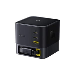 Baseus Nomos Retractable Cable Desktop Charger CCNMS100CC 3C1U 100W 1