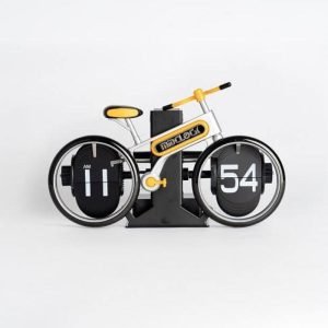 MidClock HY F117 Bicycle Inspired Retro Vintage Flip Desk Clock 1