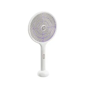 Qualitell E2 2 in 1 Electric Mosquito Trap Swatter 1