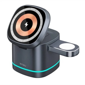 WiWU Wi W024 RUBIKS CUBE 3 in 1 Wireless Charger 1