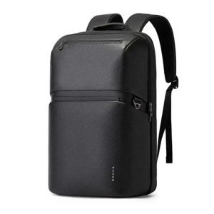 Bange 6625 Leather 15.6″ laptop Backpack Black 1