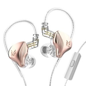 KZ ZEX Electrostatic Earphones Double Unit Electrostatic and Dynamic Rose Gold 3