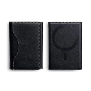 Luxury Leather Magsafe Magnetic Fold Wallet Case Slot Bank ID Card Holder Bag Cover 2