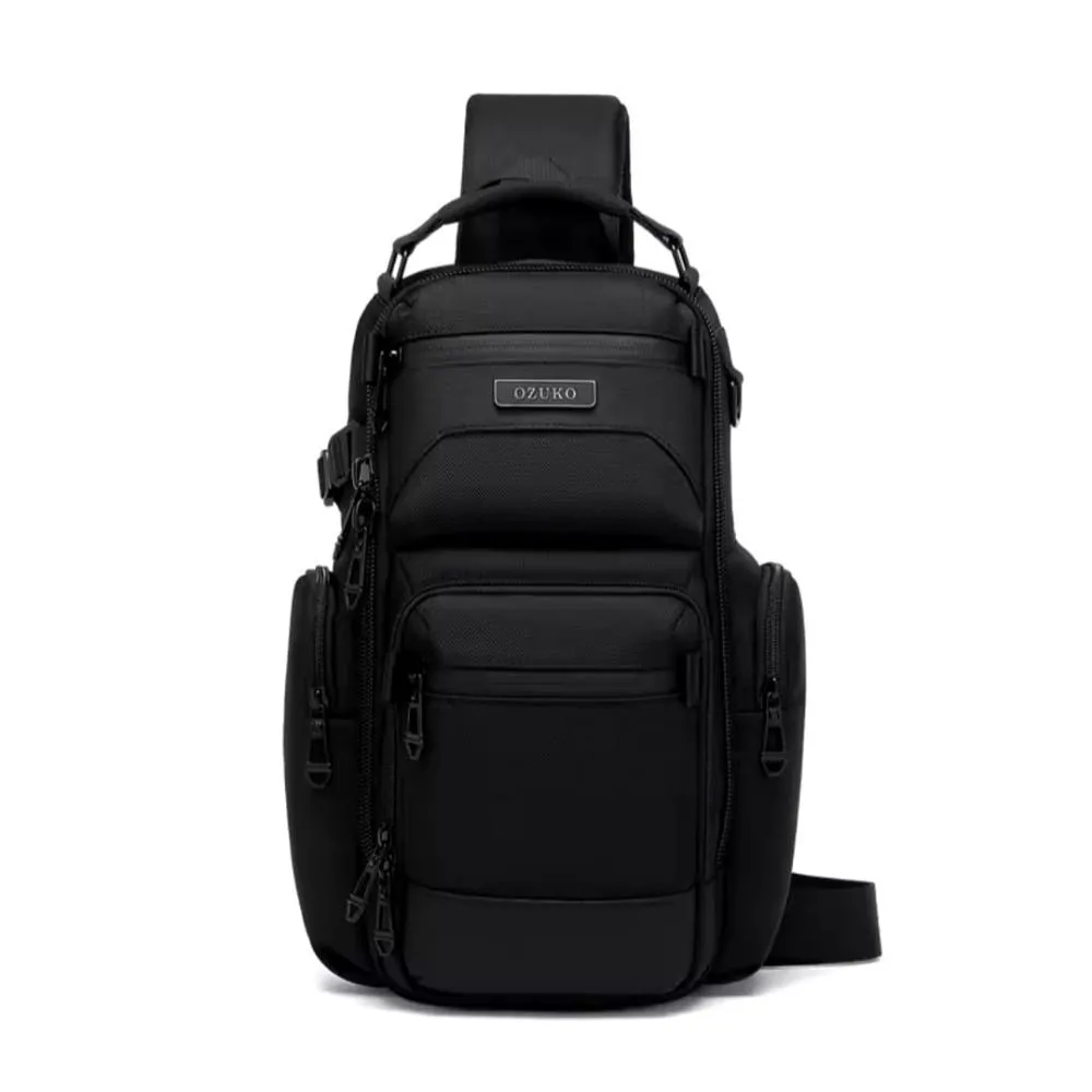 OZUKO 9805 Anti-thief Lightweight Chest Bag (4) OZUKO 9805 Anti thief Lightweight Chest Bag 4