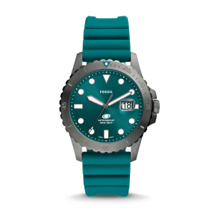 Fossil Blue GMT Oasis Silicone Watch FS5992 1
