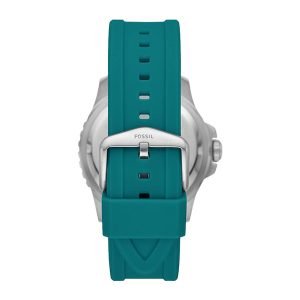 Fossil Blue GMT Oasis Silicone Watch FS5992 2
