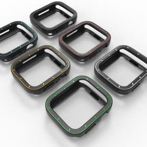 Soft Silicone With Analog Signal Full Bumper Protection Case For Apple Watch 1