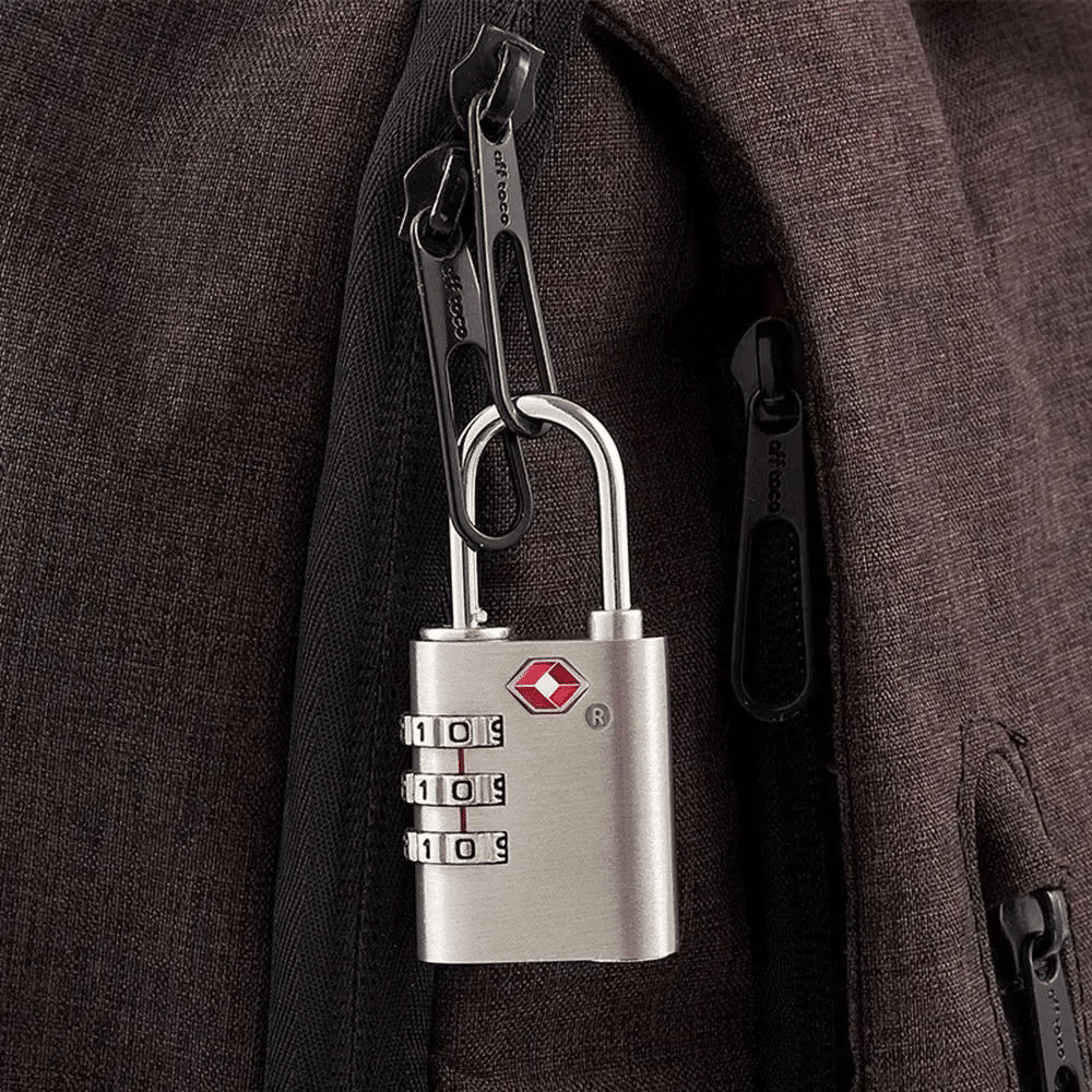 Lock Repet СОТЕСі Zinc Alloy TSA Lock 3 Digit Combination Code Lock - gadgetkhor