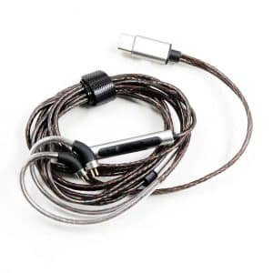 7hz Salnotes Type C 0.78mm 2 pin Earphone Cable Mic