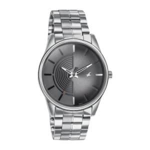 Fastrack Stunners Quartz Analog Grey Dial Stainless Steel Strap Watch for Guys 3305SM02 5