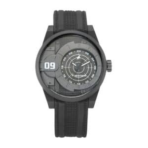 Fastrack Trendies Quartz Analog Black Dial Silicone Strap Watch for Guys NS38058PP03 1