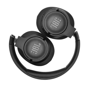 JBL TUNE 760NC Product Image Folded 2 Black