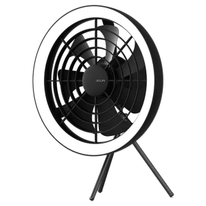 JISULIFE FA17 Outdoor LED Ceiling Fan with Big Tripod Stand 2