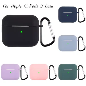 Apple Airpods 3 Silicone Case With Anti Lose Hook 1