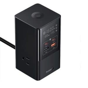 Baseus 100W Charging Station Tower Power Strip with Display 7 600x600 1