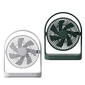 JISULIFE FA19A USB Portable Fan With Type C Charging Port – Green