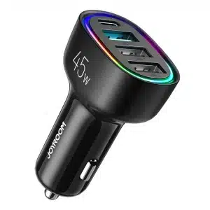 JR CL09 45W 4 port Car Charger 1