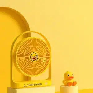 Jisulife FA19B BDuck Portable Rechargeable Fan 4000mAH Battery 2