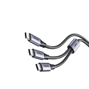 UGREEN 100W Double Type C 2 in 1 Fast Charging Cable 1