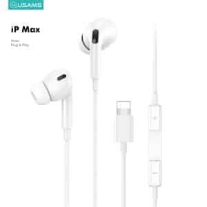USAMS Headphones EP 41 Type C In Ear 1.2M White Android Type C 1